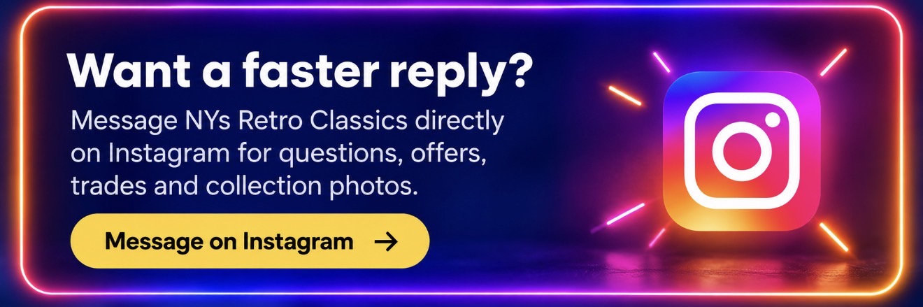 Message NYs Retro Classics on Instagram
